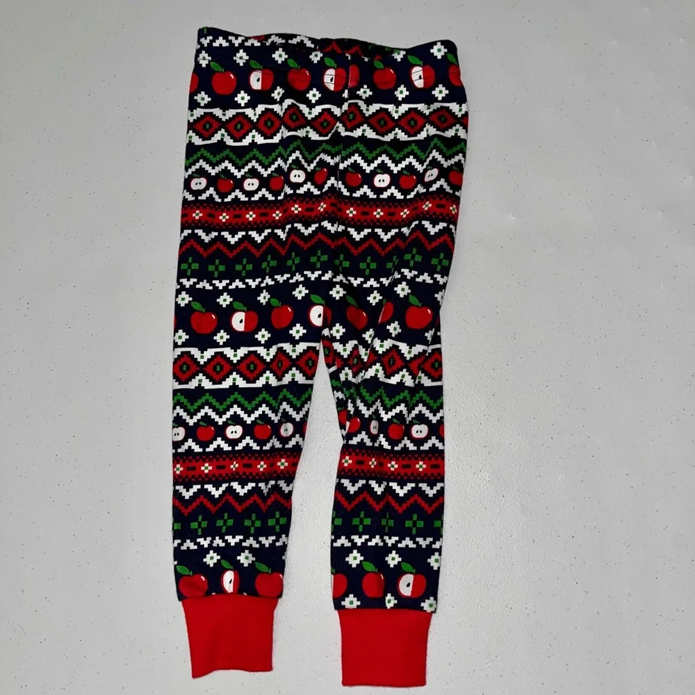 💙 NWOT Gymboree Apple Unisex Pajama Pants